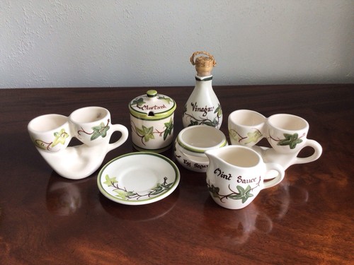 Seven vintage ceramic - seven,