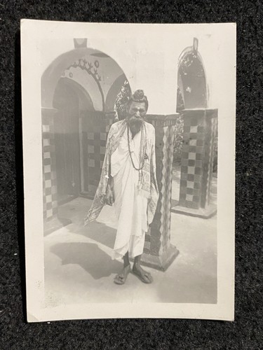 Old hindu man with beard - old, in