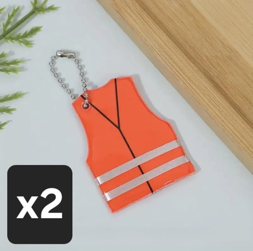 Reflective pvc safety vest - 2x,