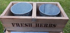 Washed Green Wooden Small Box