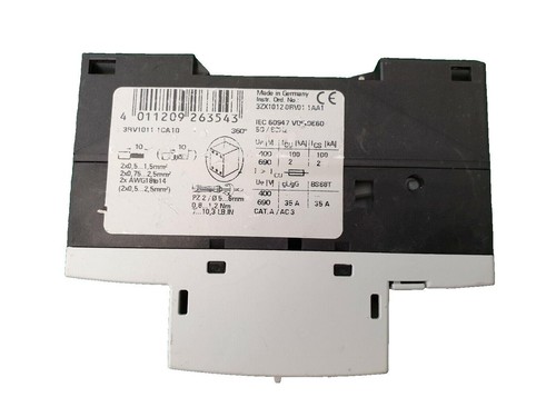 Siemens motor breaker 2 5a - motor,