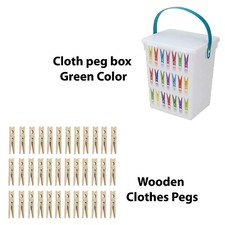 Peg Storage Basket Container