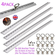 4X Rear Load Cargo Track Rails