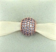 GENUINE PANDORA Pave Ball Charm 781051CZ FREE DELIVERY