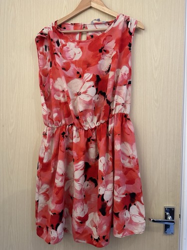 Red poppy dress herring - red,