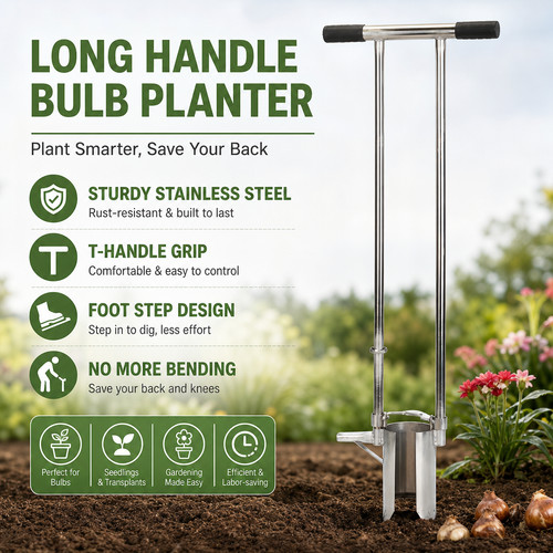 Long handle garden - long,