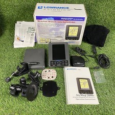 Lowrance Avionics AirMap 2000c  Aviation Mapping GPS Receiver w/ Box & Software