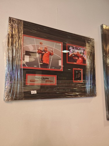 Stephen bunting signed - bunting, frame
