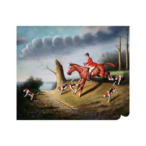 Hand painted oil canvas - oil,