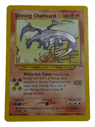 Shining charizard 107 - charizard, 107/105