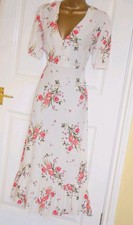 Floral Midi Tea Dress Size 14