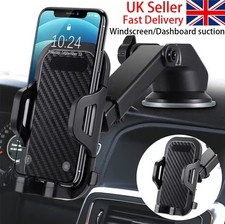Car Phone Holder Universal Suction Mount Windscreen Dashboard Cradle desk Stand
