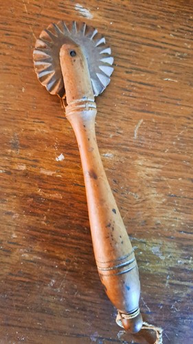 Antique wooden pastry - wooden,