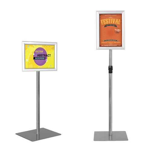 Adjustable aluminum poster - adjustable,