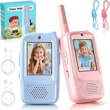 2Pack Video Walkie Talkies for