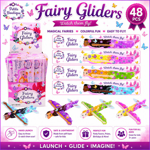 Fairy gliders party bag - fairy,