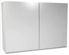 NOLTE 1200mm Kitchen Wall Cabinet w/ Handleless Doors & LED light - Matt White