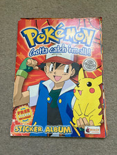 Pokemon sticker album complete