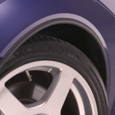 Satin BLACK Wheel Arch Arches Guard Protector fits VOLKSWAGEN vw CARAVELLE