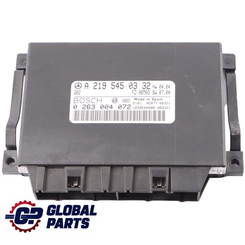 Mercedes c219 parking control - c219,
