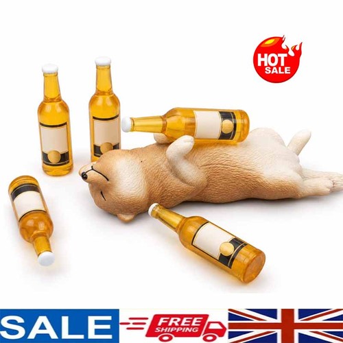 Realistic drunken shiba inu - shiba,