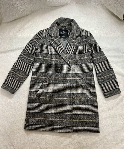 Hollister plaid wool blend - plaid,