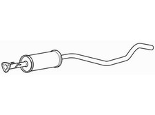 Centre Exhaust Middle Silencer
