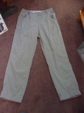 Berghaus grey quick dry waterproof hiking trousers size 12R