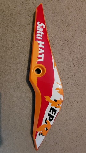 2014 honda cbr125r - left, rear