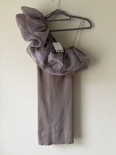 BNWT Ladies S Taupe Zara