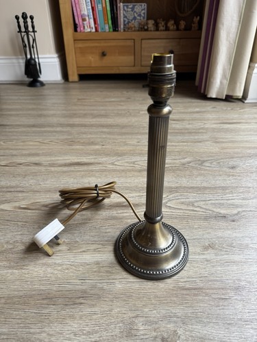 Brass table lamp base - brass,