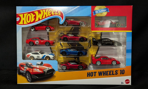 Hot wheels custom pack - hot, 10