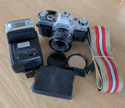 Canon ae1 35mm slr film - 35mm,
