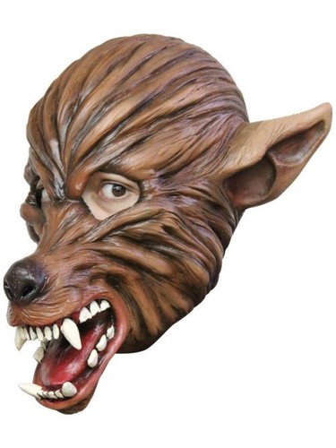 Mask head wolf ears - head, (l)