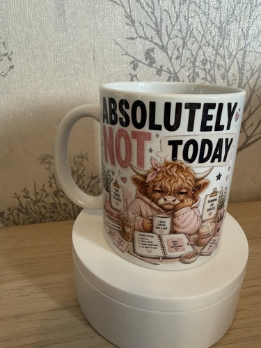 Ceramic novelty mug absolutely - novelty,