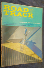Road & Track Magazine ~ Sept