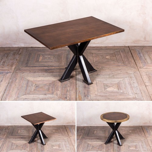 Bespoke copper cafe table - bespoke,