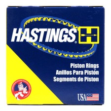 Hastings Moto Motorcycle Standard Bore Piston Rings Chrome / Moly. - 3.5 Inch