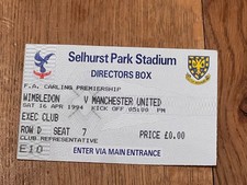 TICKET 1993/94 Wimbledon v