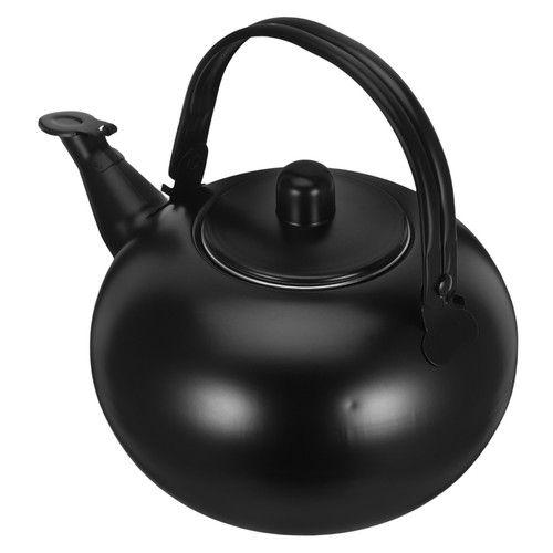 Metal teapot with handle - l,