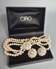 Vintage Ciro 3 Strand Faux