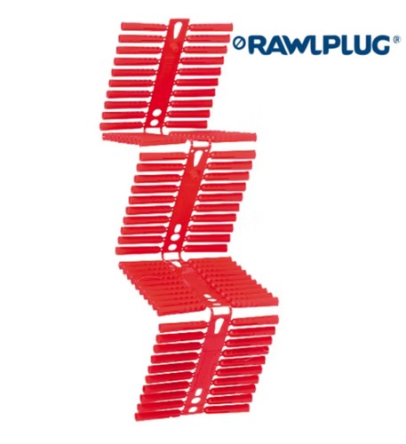 Red raw plug - raw-plug, heavy