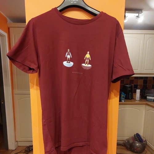 Burnley shirt subbuteo - burnley, t-shirt