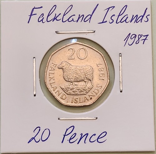 Falkland islands coin 20 - islands,