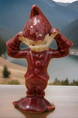 Dark red gilner pixie elf - dark,