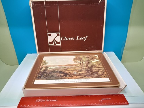 Set vintage clover leaf - set, 6