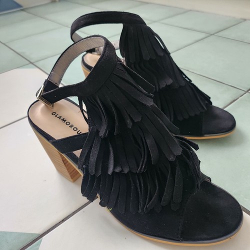 Glamorous boho black - glamorous, faux