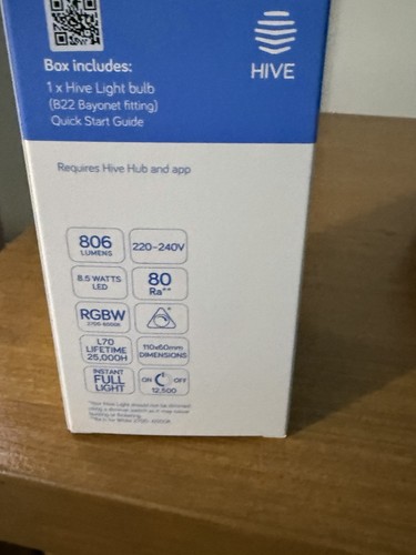Hive colour changing led - x2,
