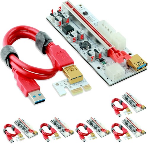 Mining dual 6pin molex - 6,