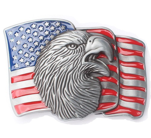 Eagle american flag belt - eagle,